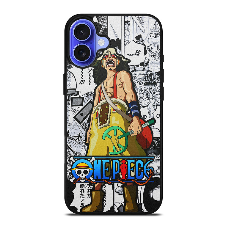 USOPP ONE PIECE ANIME COLLAGE iPhone 16 Case