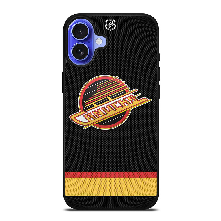 VACOUVER CANUCKS OLD LOGO METAL iPhone 16 Case VACOUVER CANUCKS OLD LOGO METAL iPhone 16 Case