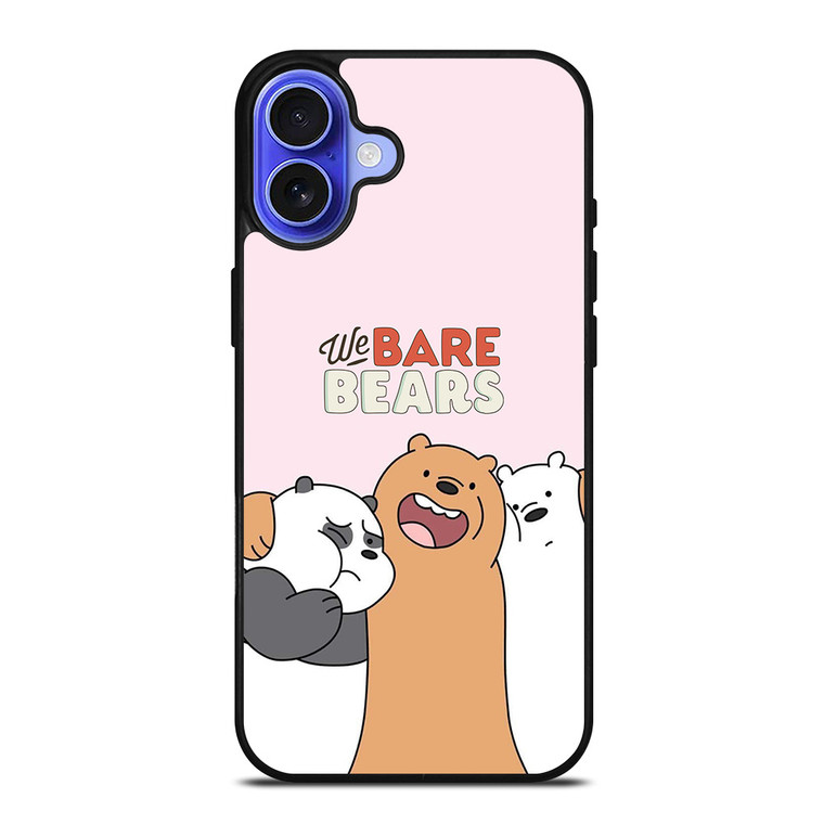 WE BARE BEARS CARTOON SERIES iPhone 16 Case