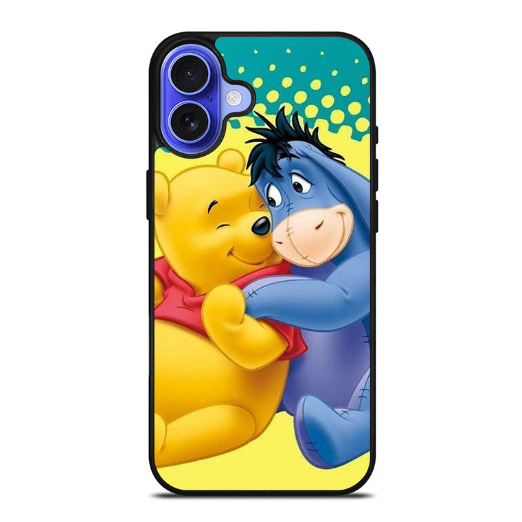 WINNIE THE POOH AND EEYORE CARTOON iPhone 16 Case