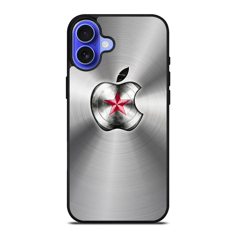 WINTER SOLDIER APPLE LOGO iPhone 16 Case