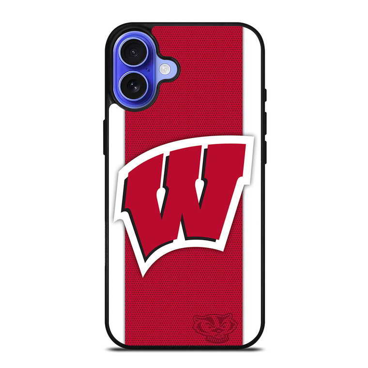 WISCONSIN BADGERS LOGO iPhone 16 Case