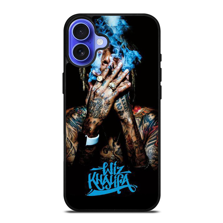 WIZ KHALIFA RAPPER SMOKING iPhone 16 Case WIZ KHALIFA RAPPER SMOKING iPhone 16 Case