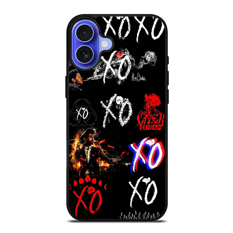 XO THE WEEKND LOGO iPhone 16 Case