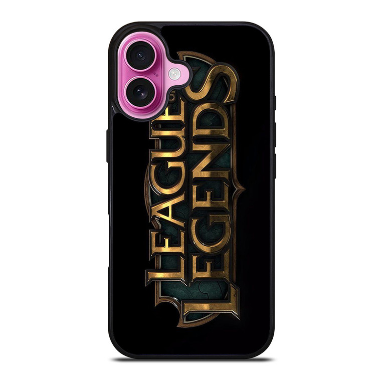 LEAGUE OF LEGENDS METAL LOGO iPhone 16 Plus Case