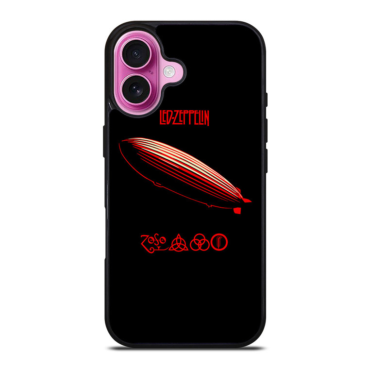 LED ZEPPELIN MOTHERSHIP LOGO iPhone 16 Plus Case