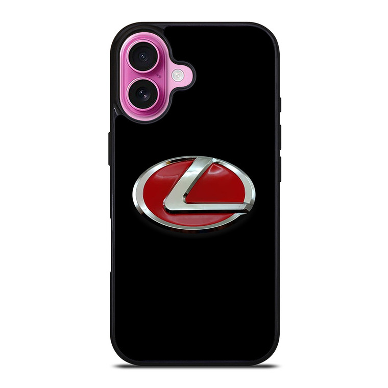 LEXUS CAR RED BADGE iPhone 16 Plus Case