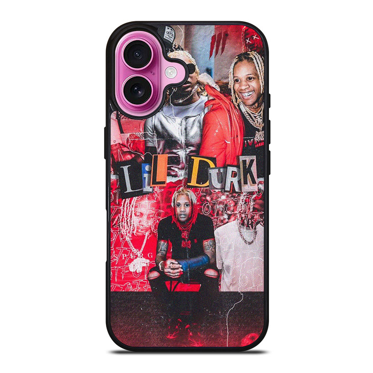 LIL DURK RAPPER COLLAGE iPhone 16 Plus Case