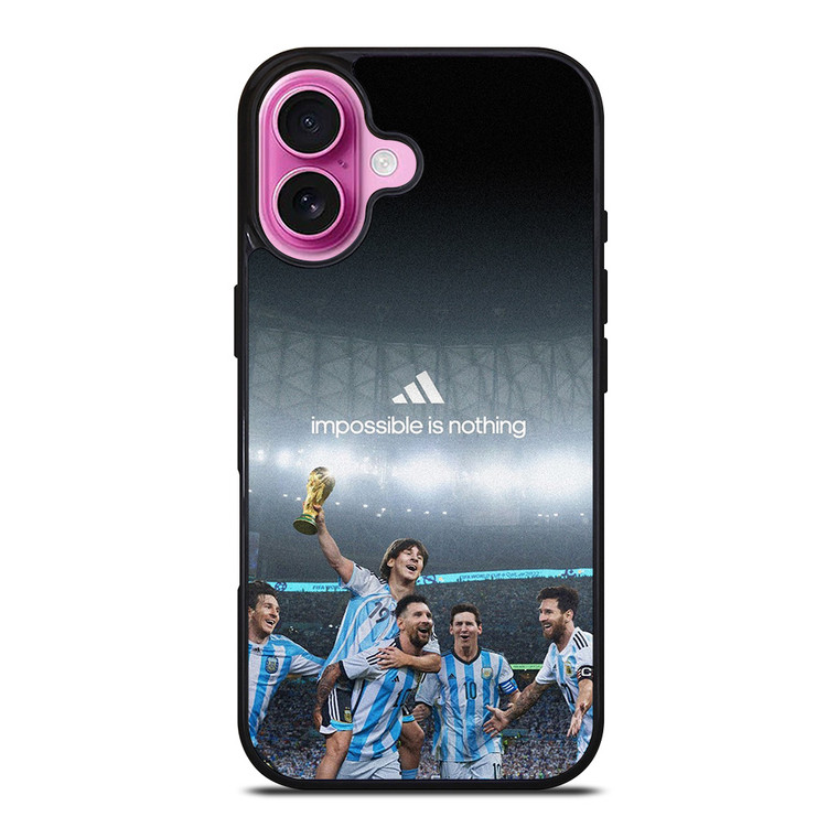 LIONEL MESSI IMPOSSIBLE IS NOTHING ADIDAS iPhone 16 Plus Case