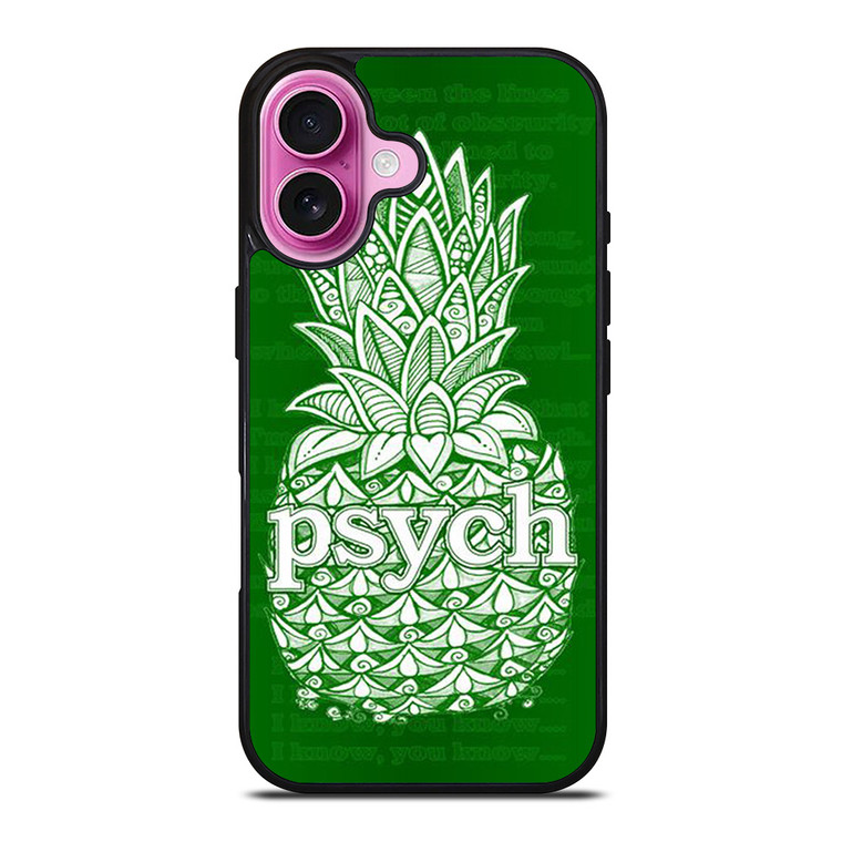 LOGO PSYCH iPhone 16 Plus Case LOGO PSYCH iPhone 16 Plus Case