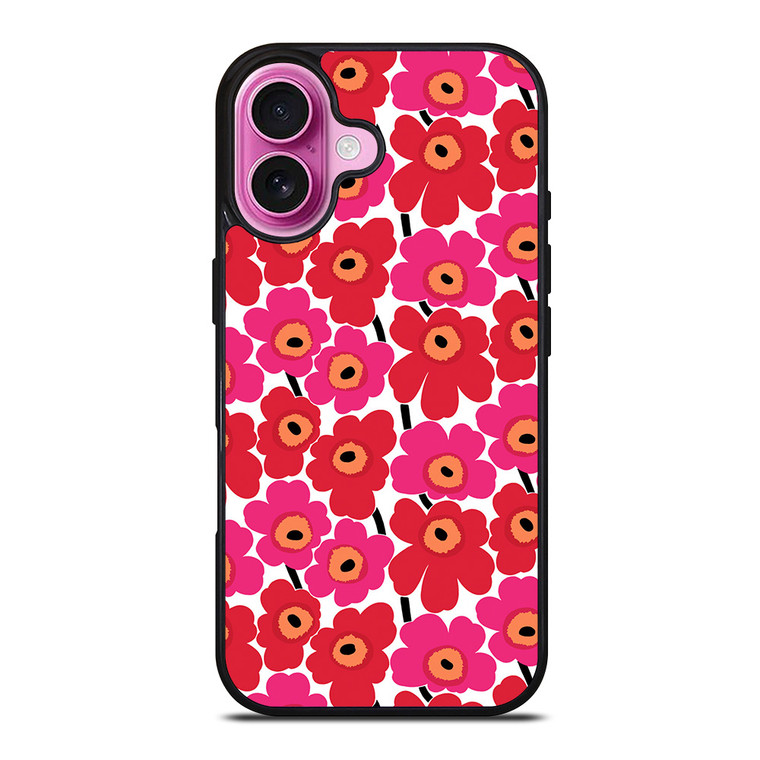 MARIMEKKO HERITAGE FLOWER iPhone 16 Plus Case