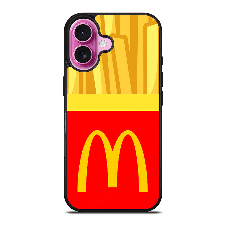 MCDONALDS FRENCH FRIES CARTOON iPhone 16 Plus Case