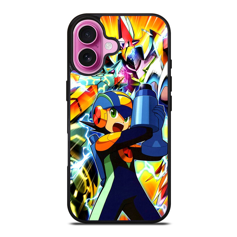 MEGA MAN BATTLE NETWORK GAMES iPhone 16 Plus Case