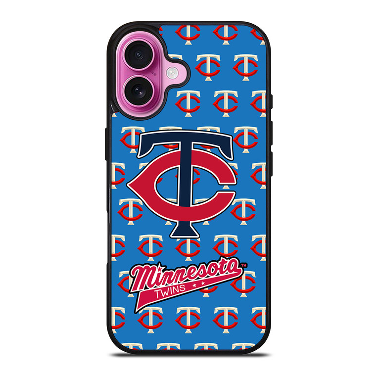 MINNESOTA TWINS MLB COLLAGE iPhone 16 Plus Case