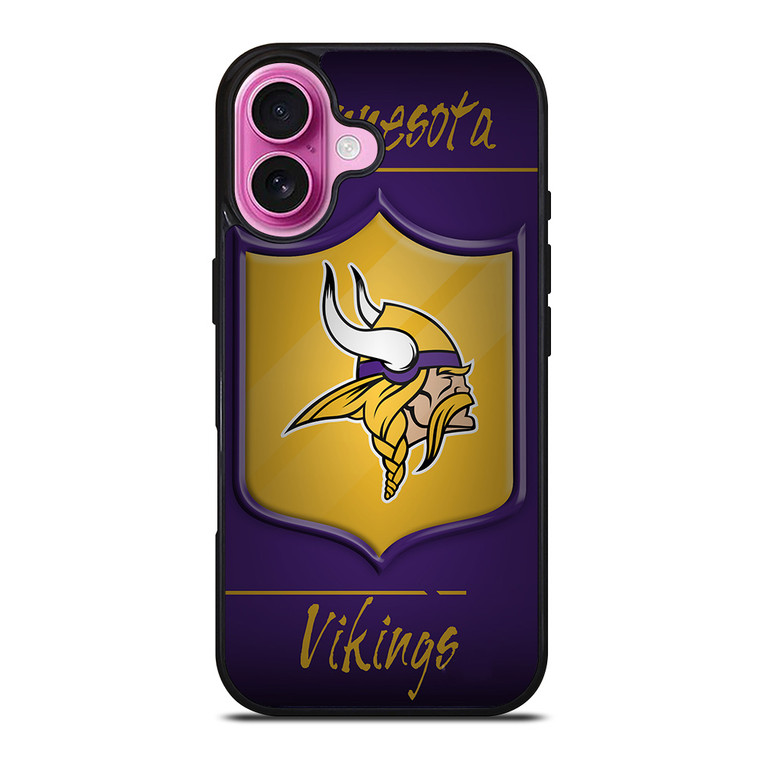 MINNESOTA VIKINGS SYMBOL iPhone 16 Plus Case