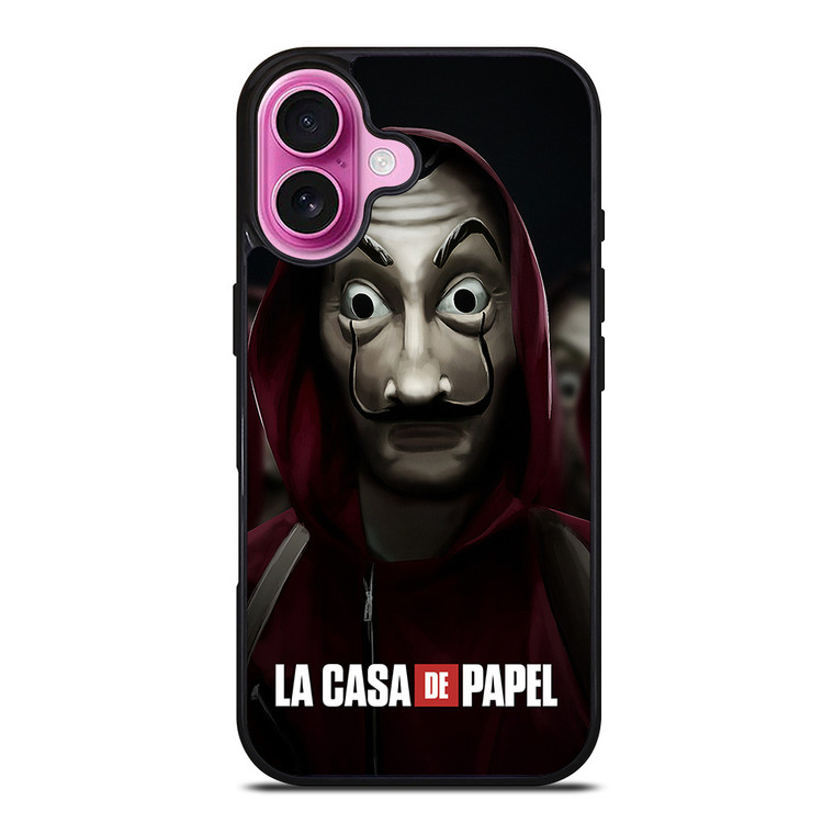 MONEY HEIST LA CASA DE PAPEL iPhone 16 Plus Case