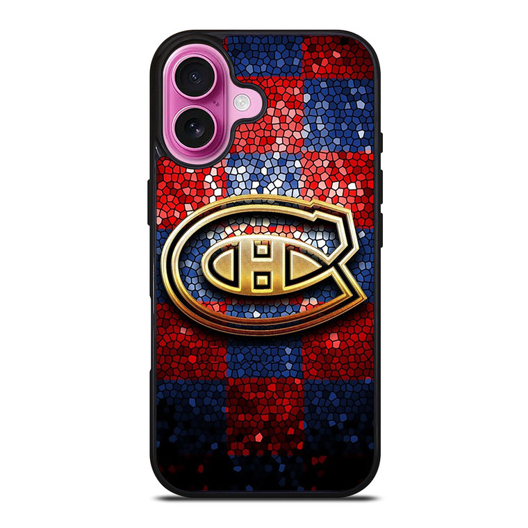 MONTREAL CANADIENS GOLD LOGO iPhone 16 Plus Case