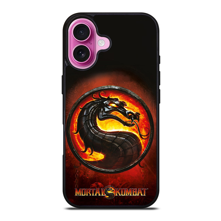 MORTAL KOMBAT DRAGON iPhone 16 Plus Case