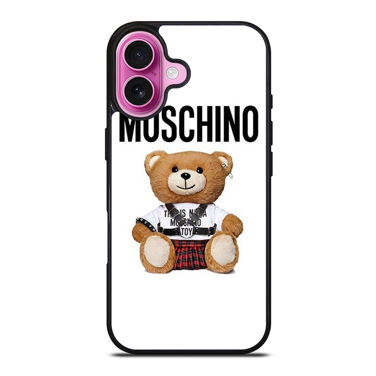 MOSCHINO BEAR GIRL iPhone 16 Plus Case