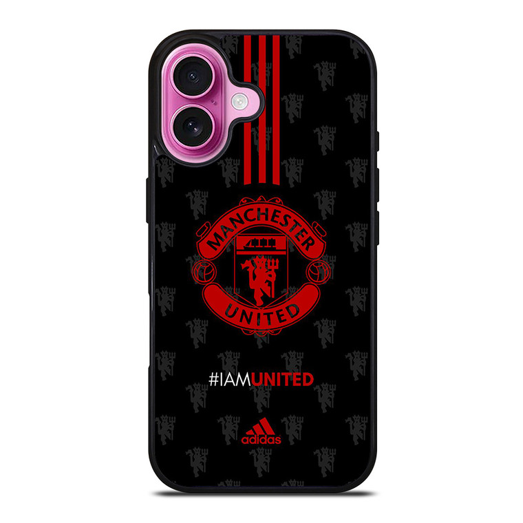 MU MANCHESTER UNITED LOGO iPhone 16 Plus Case