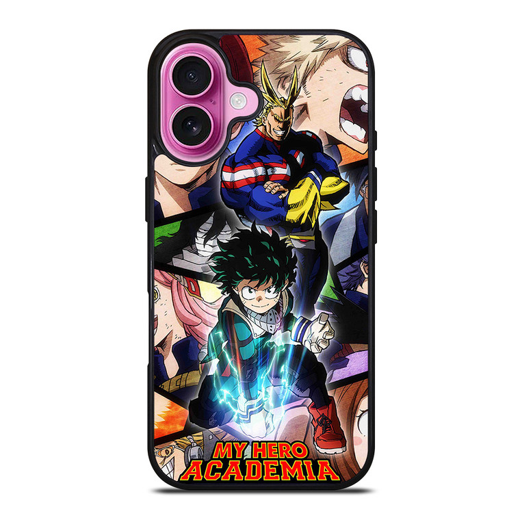 MY HERO ACADEMIA ANIME COVER iPhone 16 Plus Case
