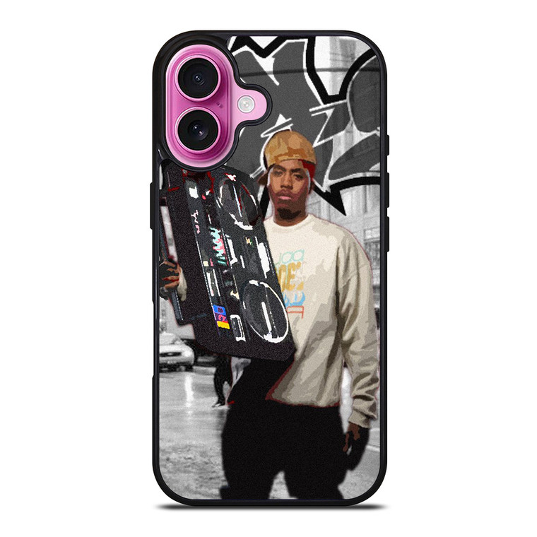 NASIR JONES NAS RAPPER 2 iPhone 16 Plus Case