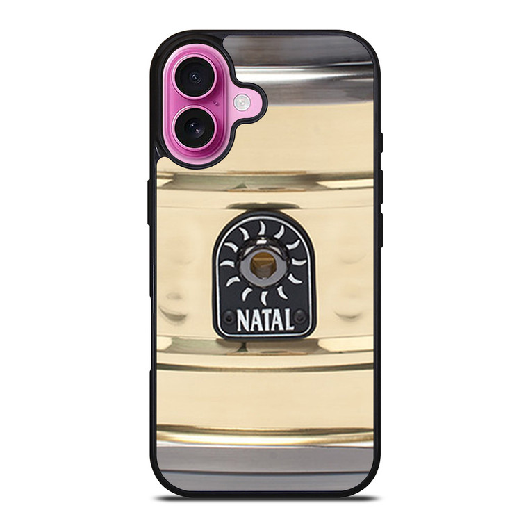 NATAL DRUM SNARE GOLD iPhone 16 Plus Case