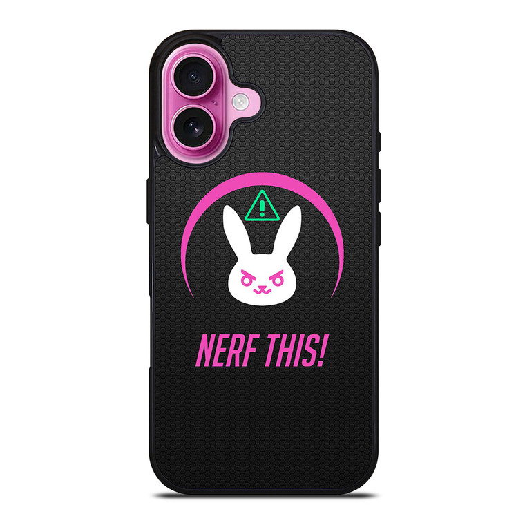 NERF THIS OVERWATCH D.VA iPhone 16 Plus Case