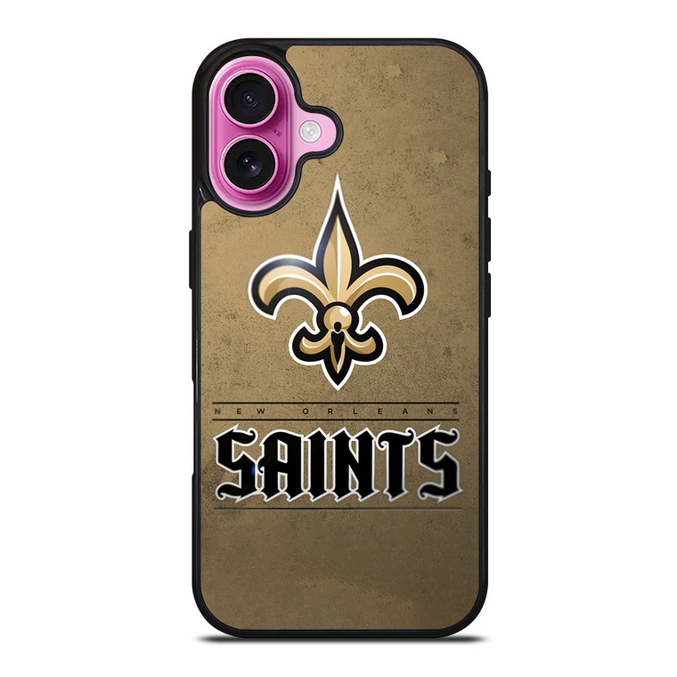 NEW ORLEANS SAINTS SYMBOL iPhone 16 Plus Case