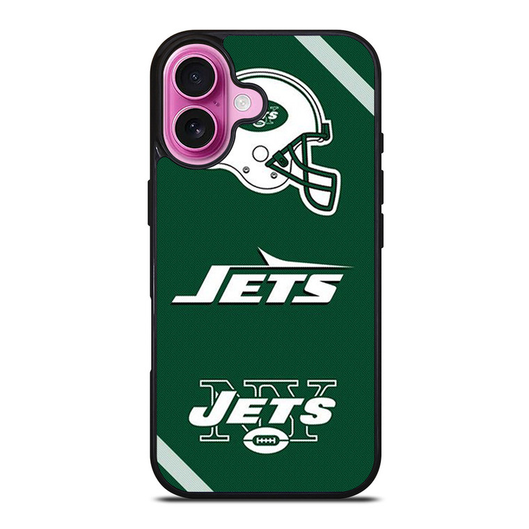 NEW YORK JETS LOGO NFL FOOTBALL iPhone 16 Plus Case