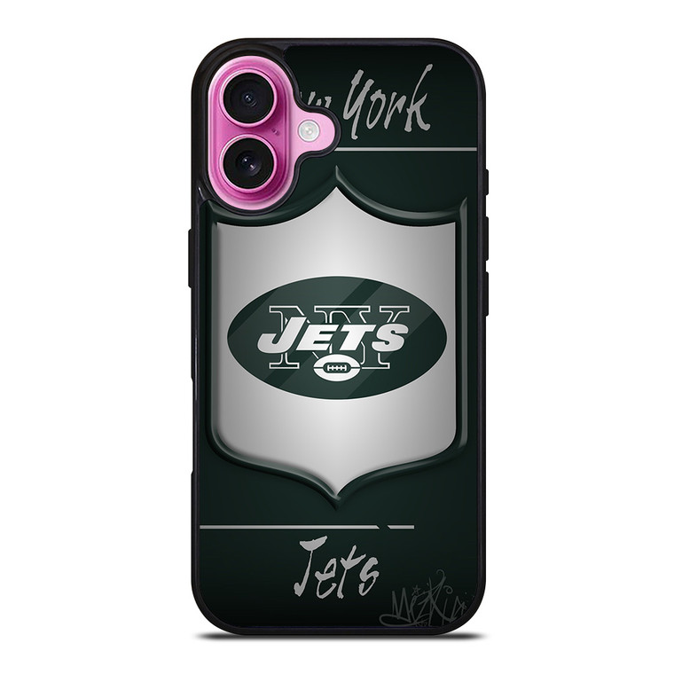 NEW YORK JETS NFL FOOTBALL iPhone 16 Plus Case