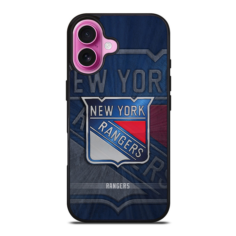 NEW YORK RANGERS SHINY SYMBOL iPhone 16 Plus Case