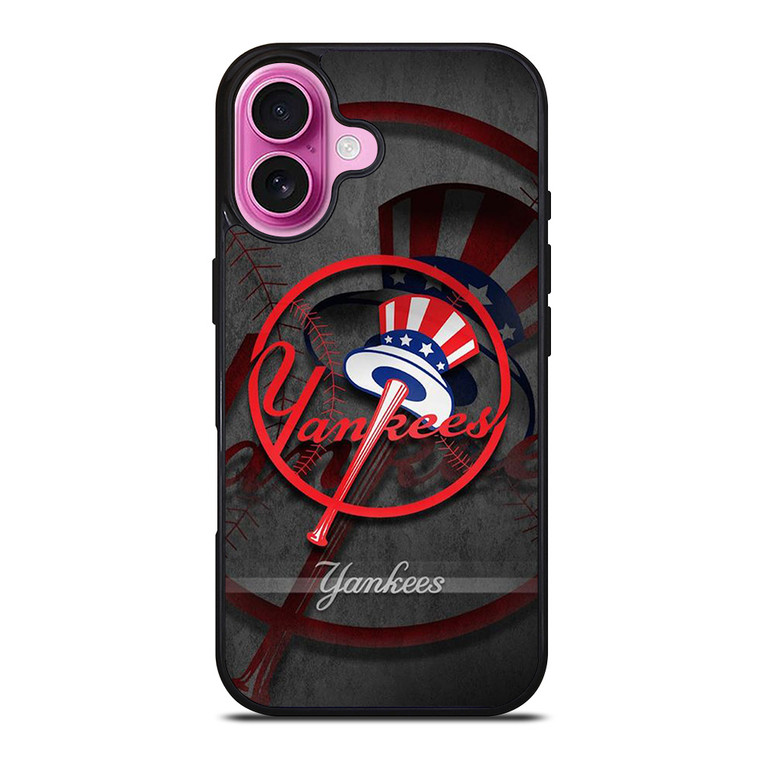 NEW YORK YANKEES MLB LOGO iPhone 16 Plus Case