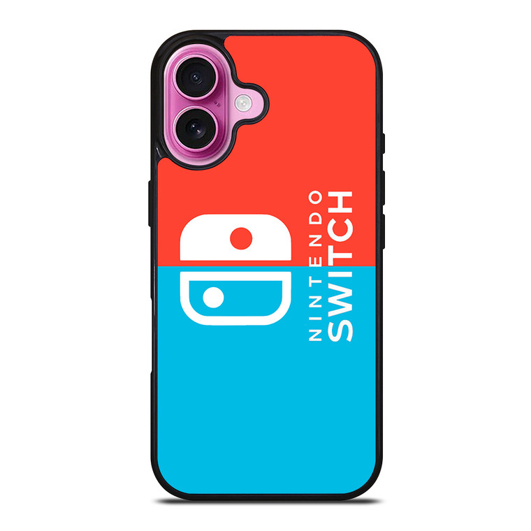 NINTENDO SWITCH GAMES LOGO iPhone 16 Plus Case