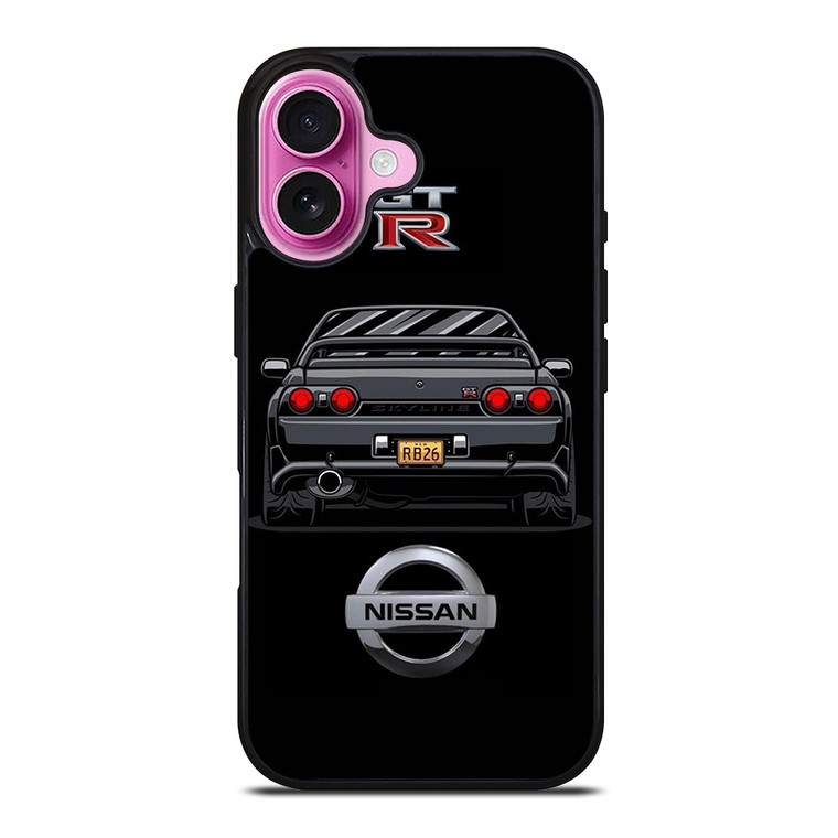 NISSAN GTR R35 ILLUSTRATION iPhone 16 Plus Case NISSAN GTR R35 ILLUSTRATION iPhone 16 Plus Case