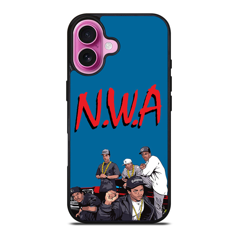 NWA NIGGAZ WIT ATTITUDES HIP HOP iPhone 16 Plus Case