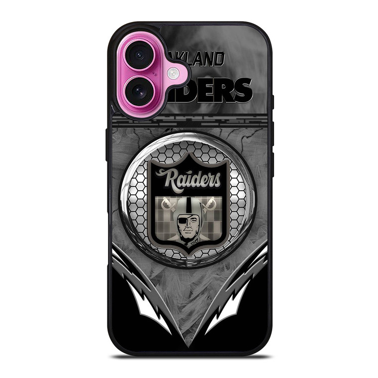 OAKLAND RAIDERS ICON iPhone 16 Plus Case