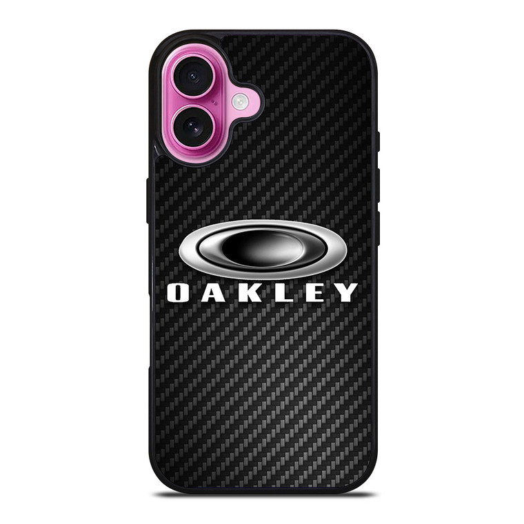 OAKLEY CARBON LOGO iPhone 16 Plus Case