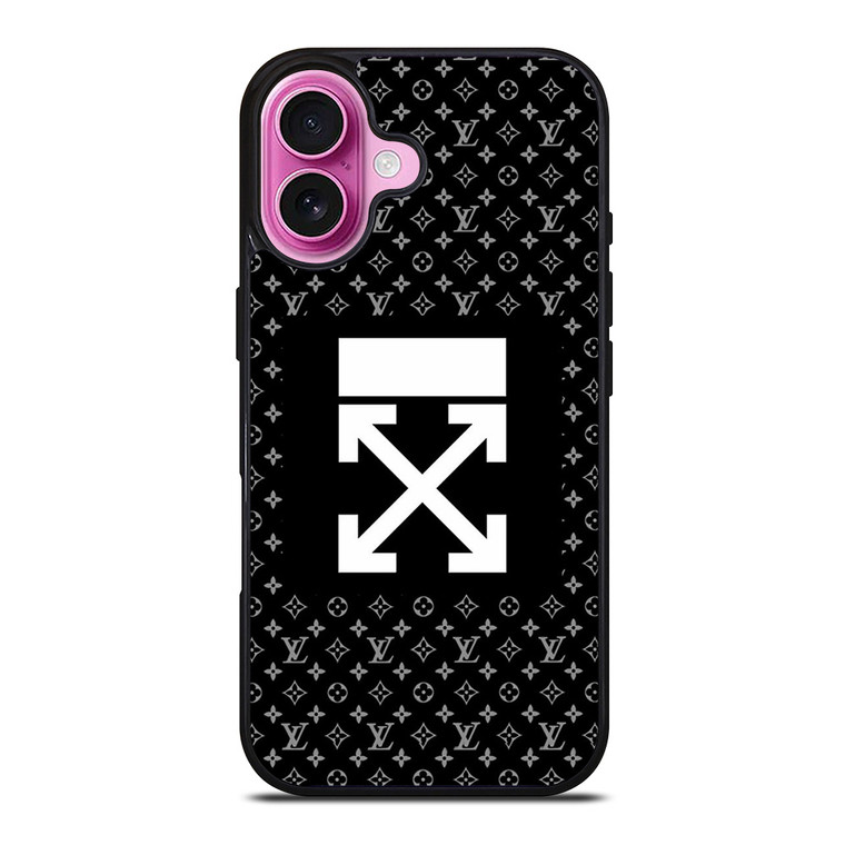 OFF WHITE LOUIS VUITTON iPhone 16 Plus Case