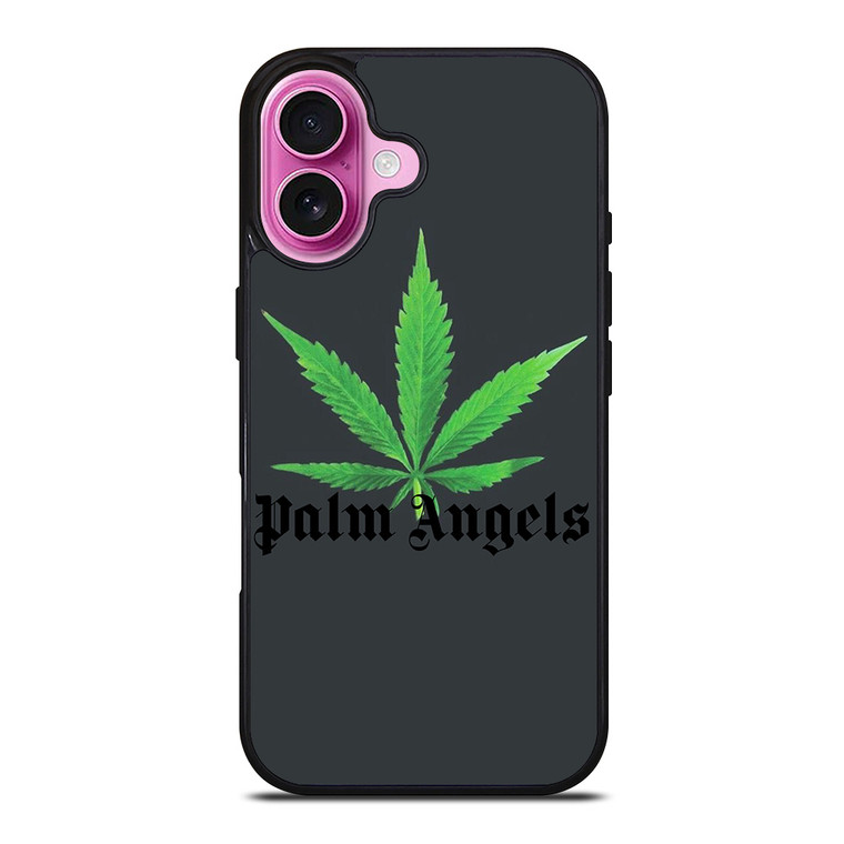PALM ANGELS WEED iPhone 16 Plus Case