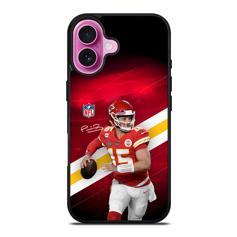 PATRICK MAHOMES KANSAS CITY NFL iPhone 16 Plus Case