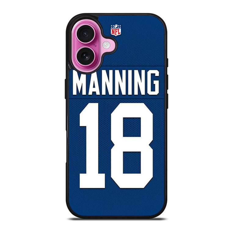 PEYTON MANNING INDIANAPOLIS COLTS iPhone 16 Plus Case