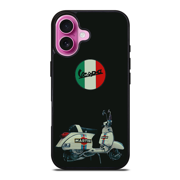PIAGGIO VESPA X MARTINI RACING iPhone 16 Plus Case PIAGGIO VESPA X MARTINI RACING iPhone 16 Plus Case