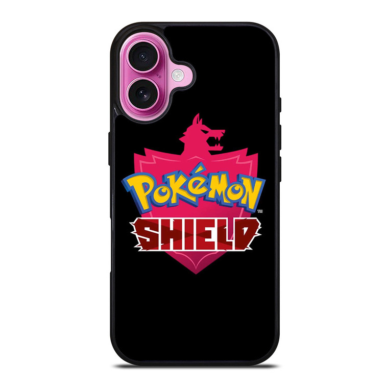 POKEMON SHIELD GAMES LOGO iPhone 16 Plus Case