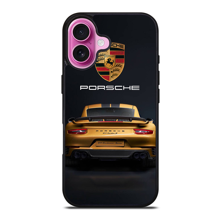 PORSCHE CAR LOGO 2 iPhone 16 Plus Case