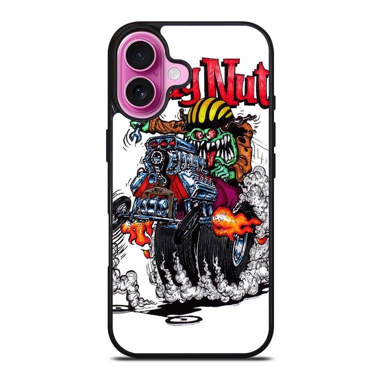 RAT FINK DRAGNUT iPhone 16 Plus Case RAT FINK DRAGNUT iPhone 16 Plus Case