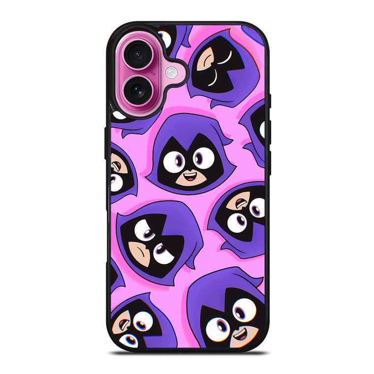 RAVEN TEEN TITANS GO PATTERN iPhone 16 Plus Case