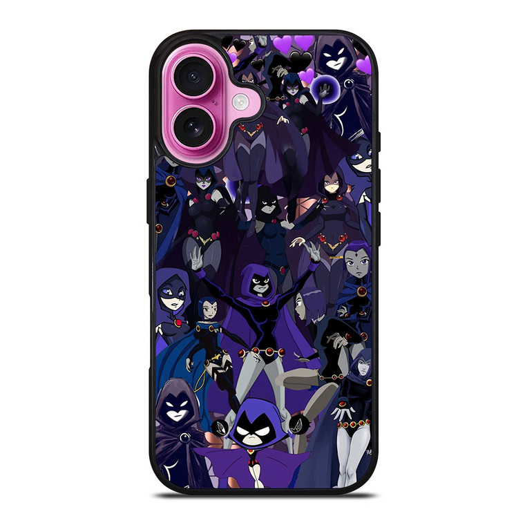 RAVEN TEEN TITANS wallpaper iPhone 16 Plus Case