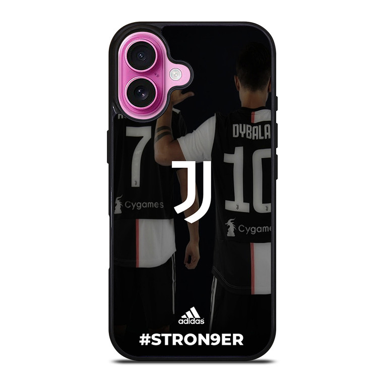 RONALDO DYBALA JUVENTUS CHAMPIONS iPhone 16 Plus Case