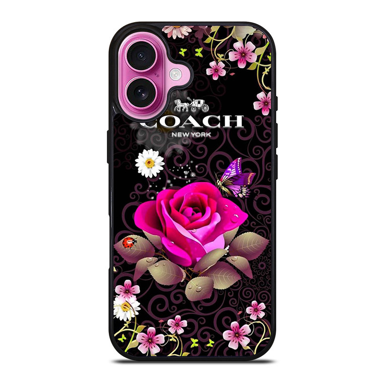 ROSE COACH NEW YORK iPhone 16 Plus Case